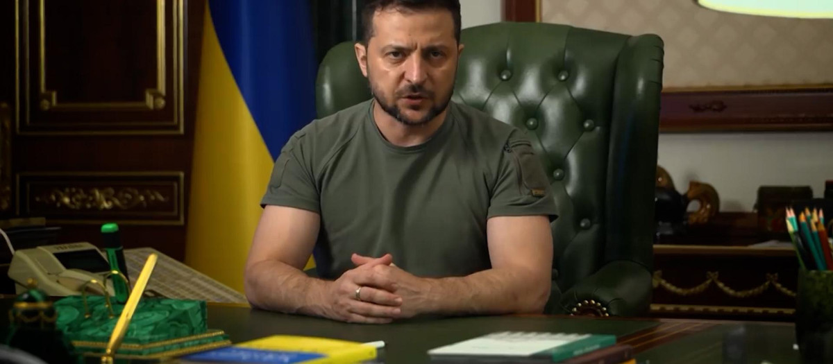 El presidente ucraniano, Volodimir Zelenski