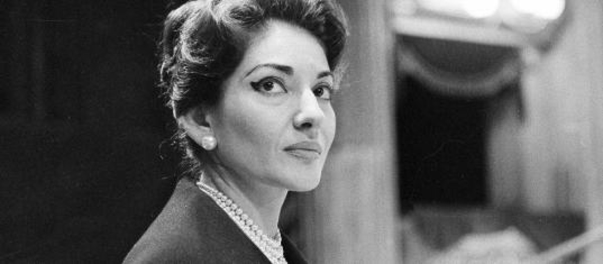 María Callas en la casa ópera de Milán
