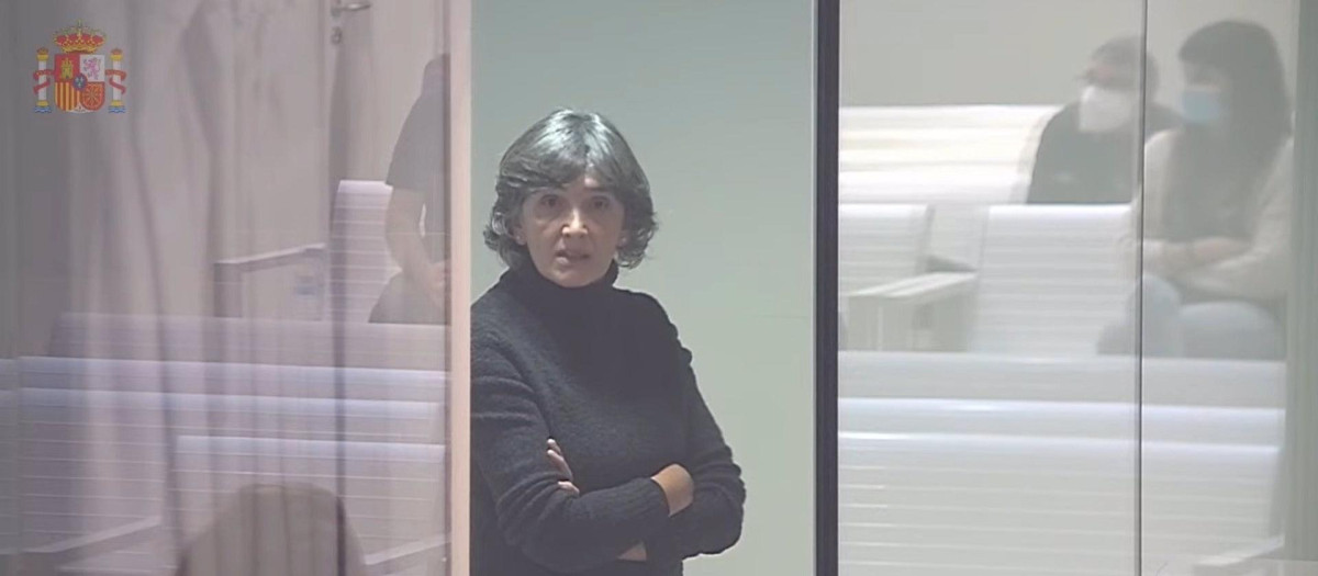 María Soledad Iparraguirre, en el juicio por su colaboración en un atentado de 1994 en Getxo.
POLITICA ESPAÑA EUROPA MADRID
CEDIDA POR JUSTICIA