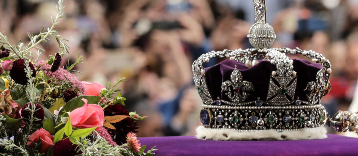 Imagen del funeral de Estado de la reina Isabel II