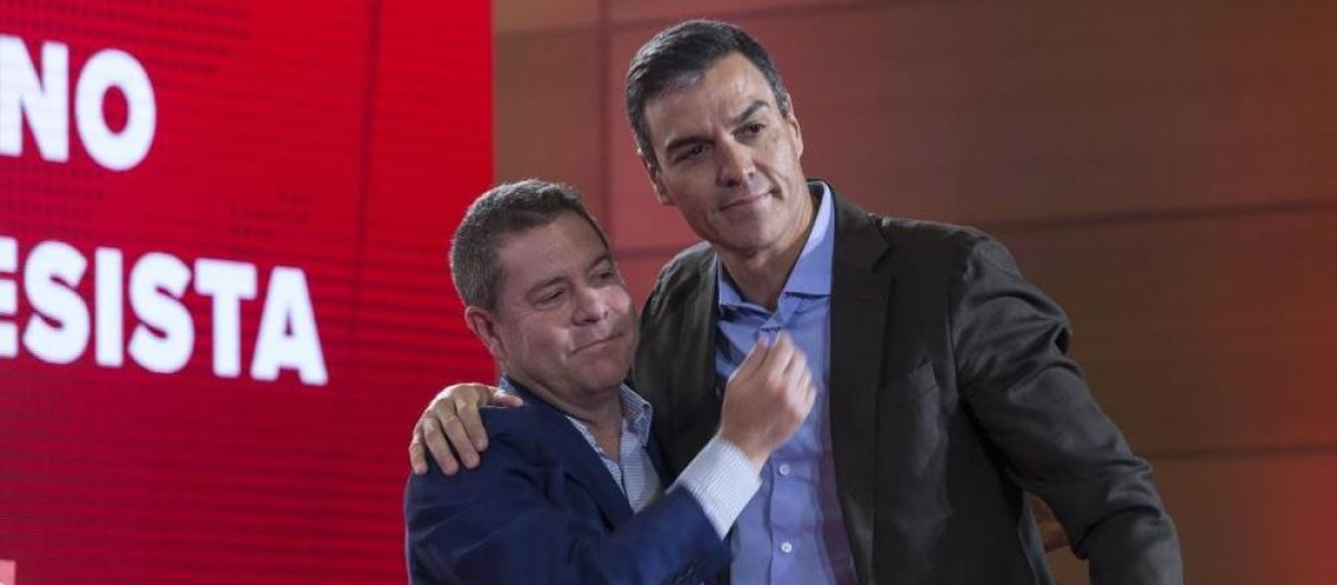 Page, con Sánchez