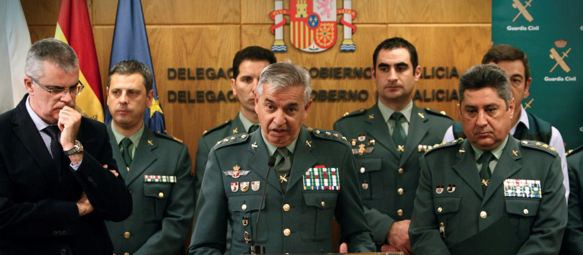 El coronel de la Unidad Central Operativa de la Guardia Civil, Manuel Sánchez Corbí