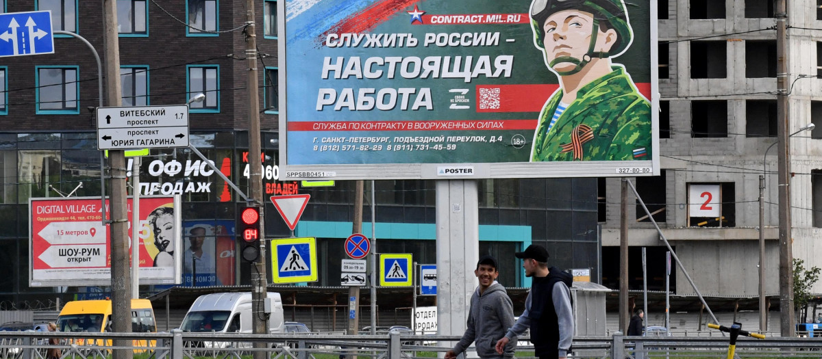 Cartel propaganda Rusia