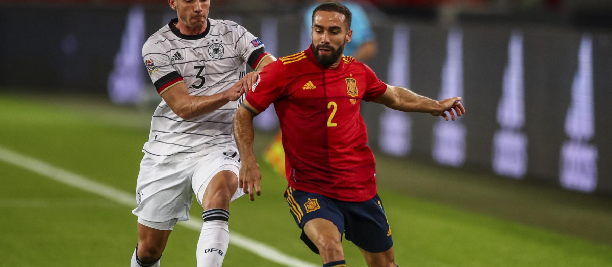 Dani Carvajal ha recuperado su sitio en la selección