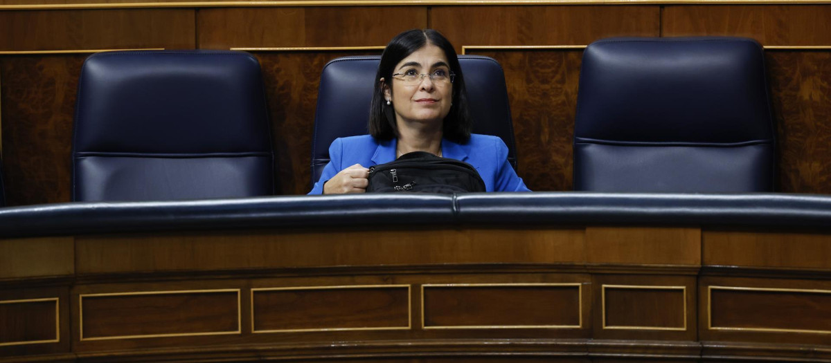 La ministra de Sanidad, Carolina Darias.