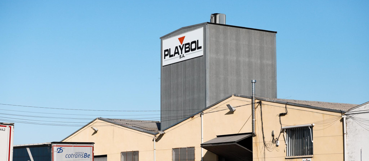 Instalaciones de la fábrica de plásticos Playbol