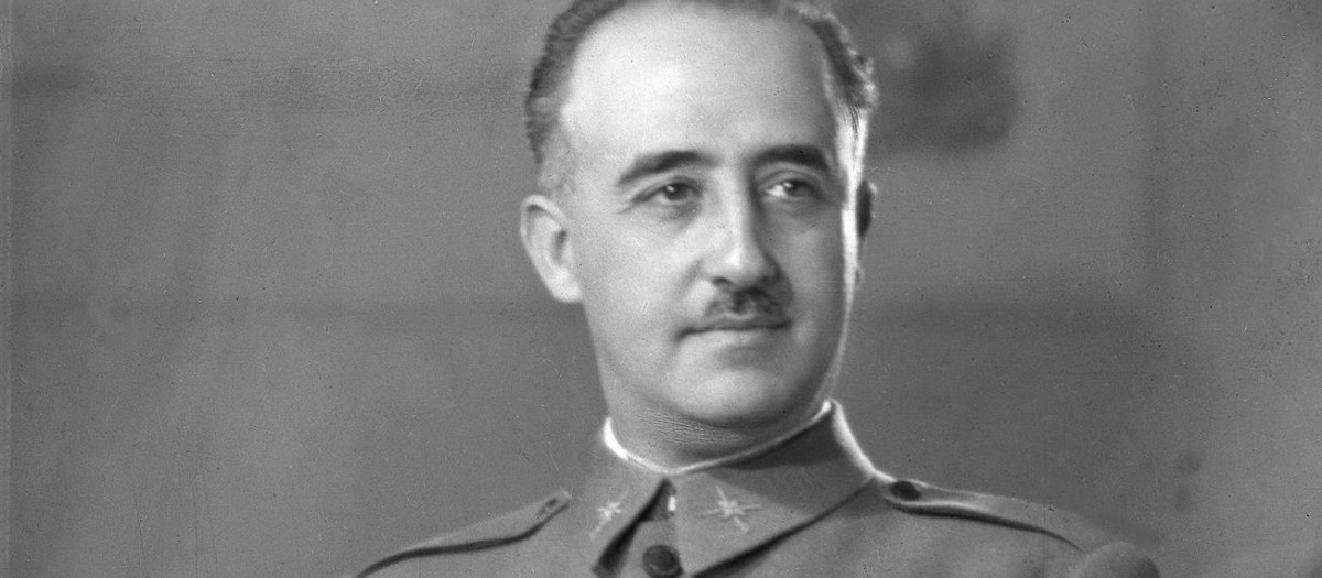 Retrato del general de brigada Francisco Franco Bahamonde