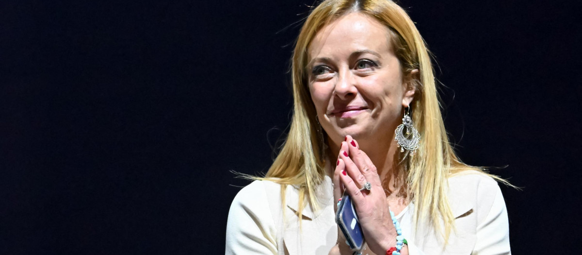 Giorgia Meloni gandora
