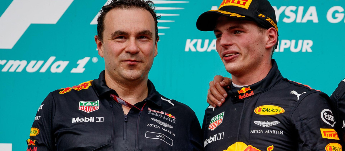Dan Fallows, junto a Max Verstappen: este ingeniero es clave ahora para Alonso