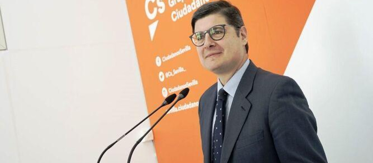 Álvaro Pimentel, portavoz municipal de Ciudadanos en Sevilla