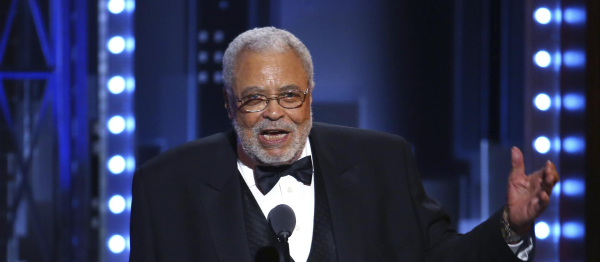 El actor James Earl Jones durante una entrega de los premios Tony