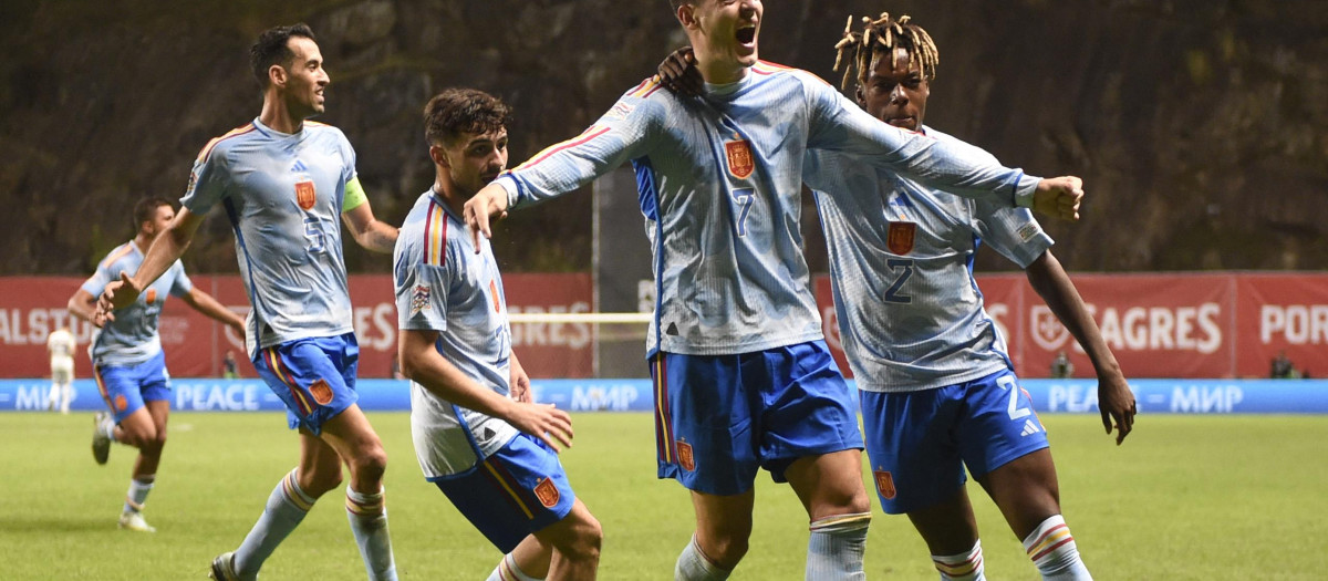 El gol de Morata en Portugal clasificó a España a la Final Four de la Liga de las Naciones
