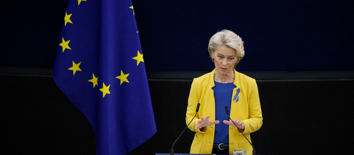 La presidenta de la Comisión Europa, Úrsula Von der Leyen.