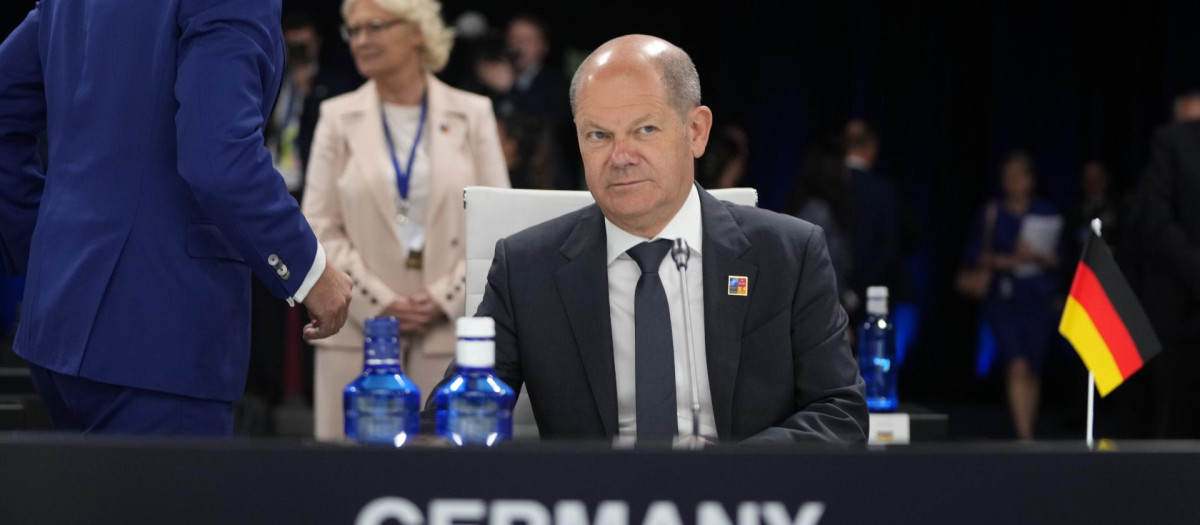 El canciller alemán, Olaf Scholz