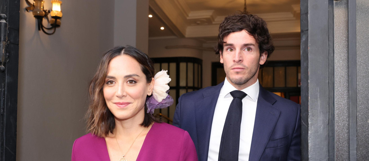 Tamara Falco and Iñigo Onieva en Madrid 23 September 2022