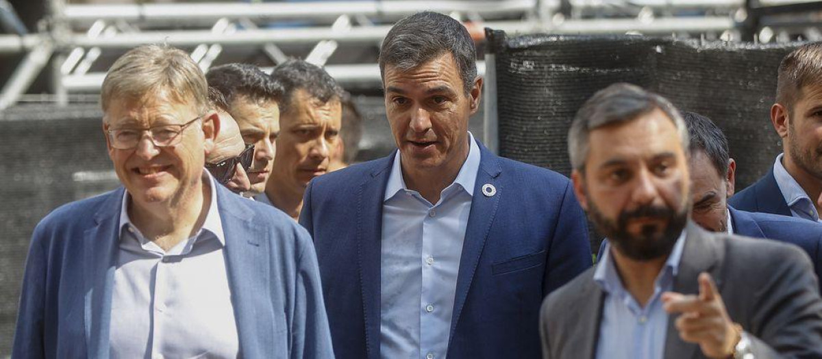 Pedro Sánchez y Ximo Puig