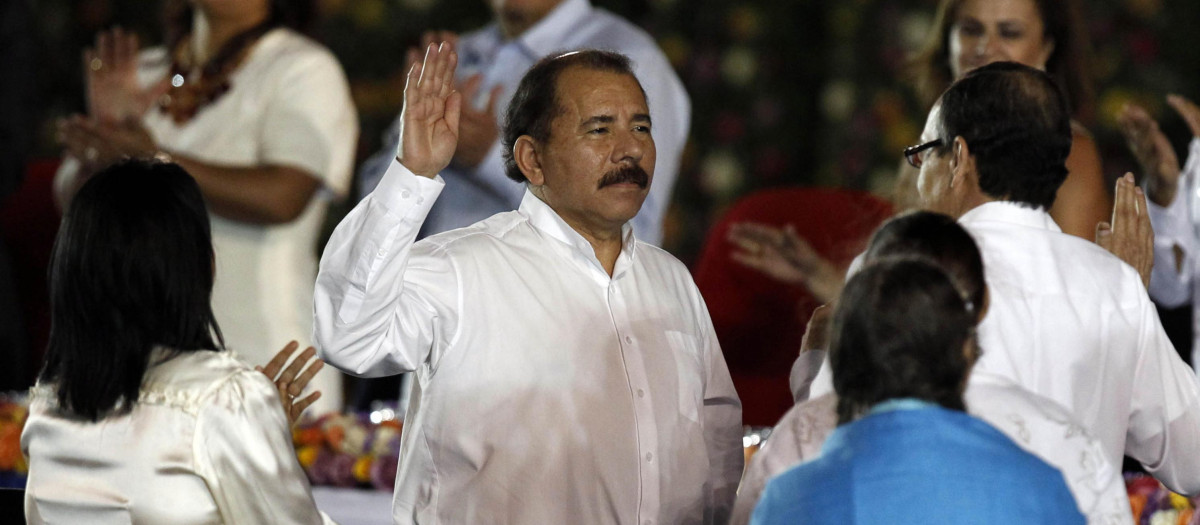 Daniel Ortega, presidente de Nicaragua