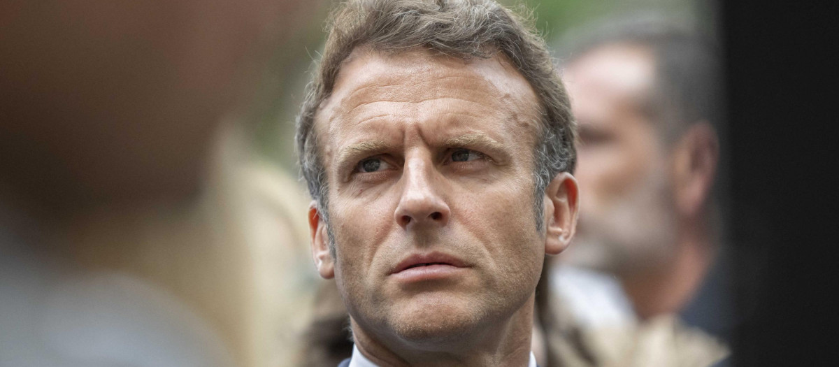 Emmanuel Macron, presidente de Francia