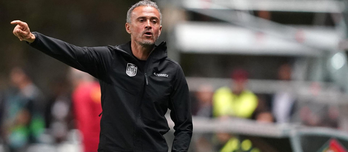 Luis Enrique se muestra orgulloso de lo que está consiguiendo con la selección