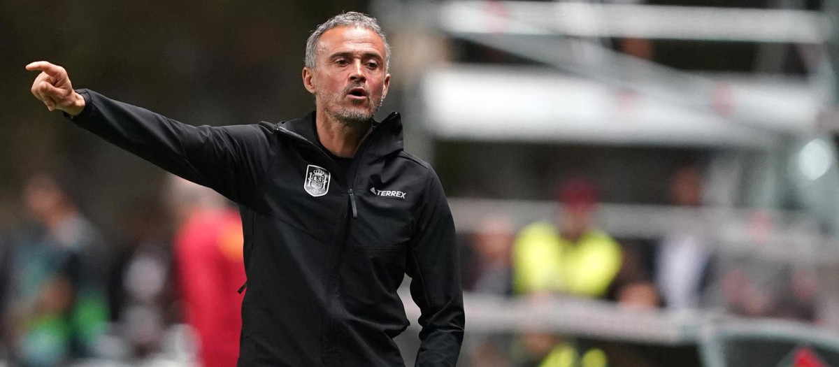 Luis Enrique se muestra orgulloso de lo que está consiguiendo con la selección
