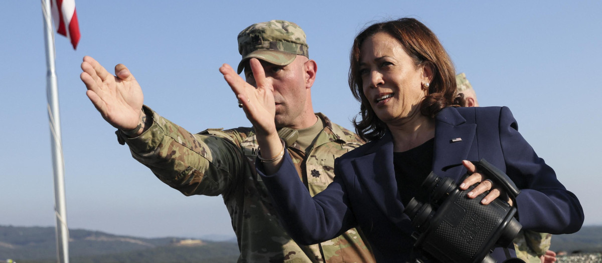 Kamala Harris Corea del Sur Corea del Norte