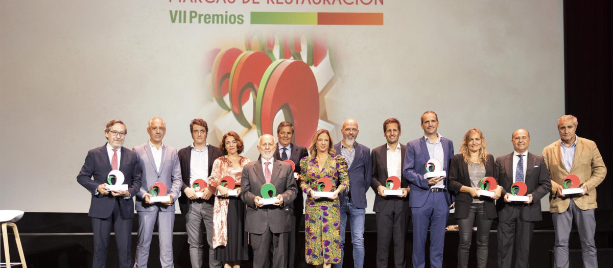 La Asociación Empresarial de Marcas de Restauración ha otorgado la mención de honor al presidente de la empresa familiar en el marco de los Premios de la Restauración de Marca