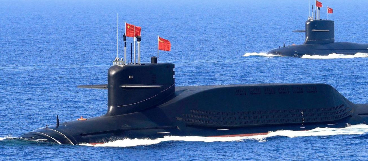 Submarinos chinos de propulsión nuclear con misiles balísticos en el Mar de China Meridional
