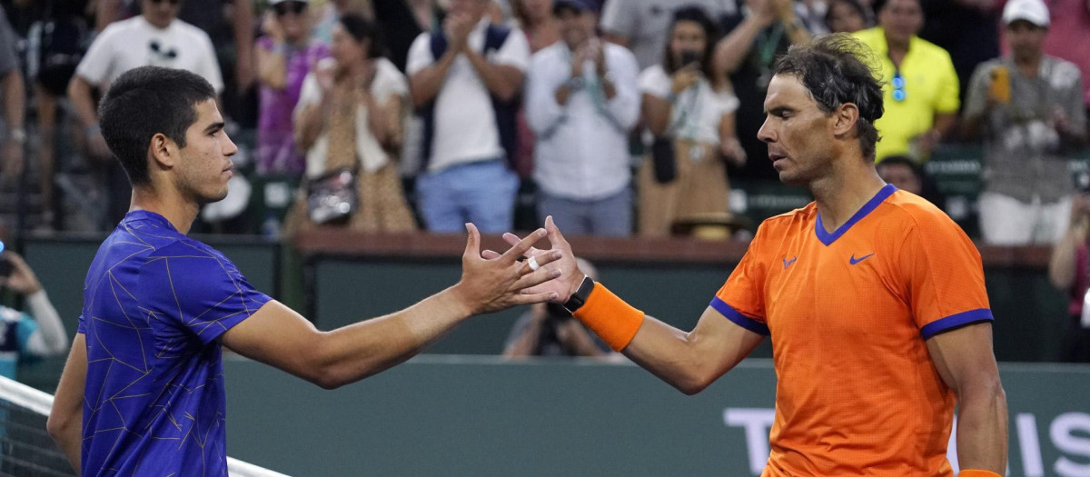 Carlos Alcaraz y Rafa Nadal lideran el ranking ATP