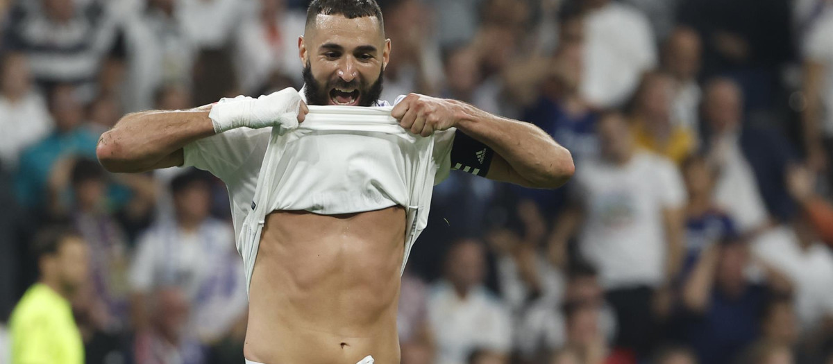 Benzema falló ante Osasuna su quinto penalti esta temporada