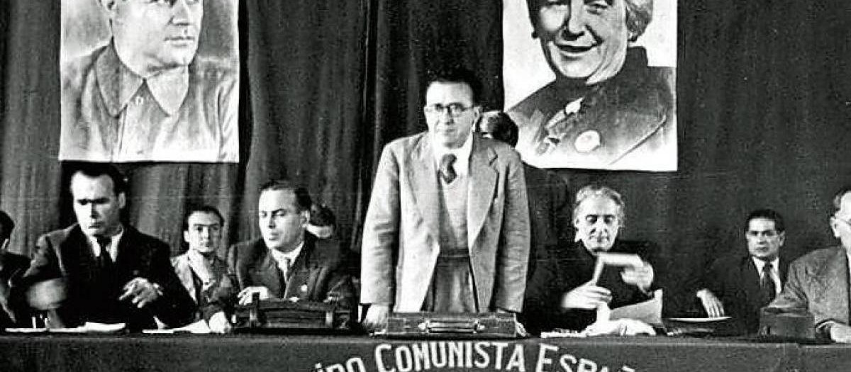 Santiago Carrillo al frente del PCE