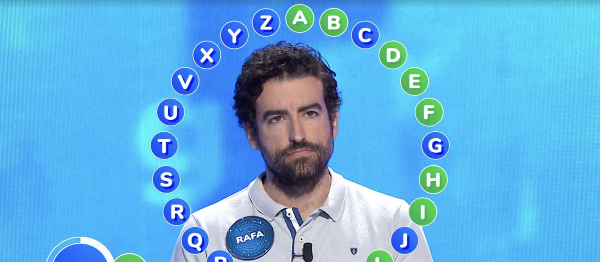 Rafa Castaño, antes de completar esta noche una gran remontada