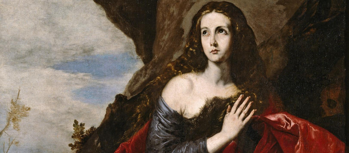 Santa Tais por José de Ribera