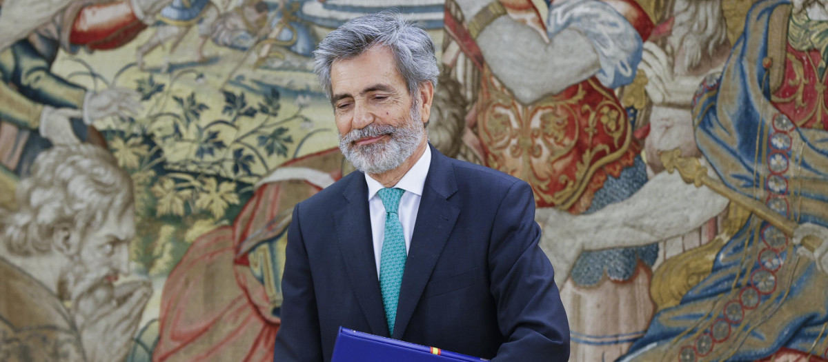 Carlos Lesmes preside el Pleno Extraordinario del Consejo General del Poder Judicial (CGPJ)