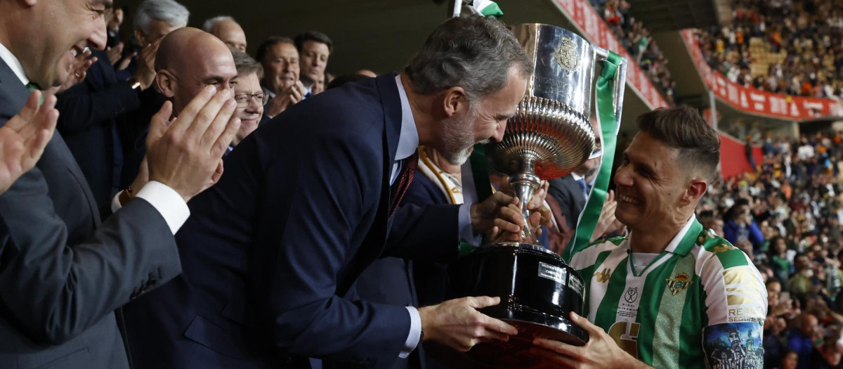 El Real Betis es el vigente campeón de la Copa del Rey
