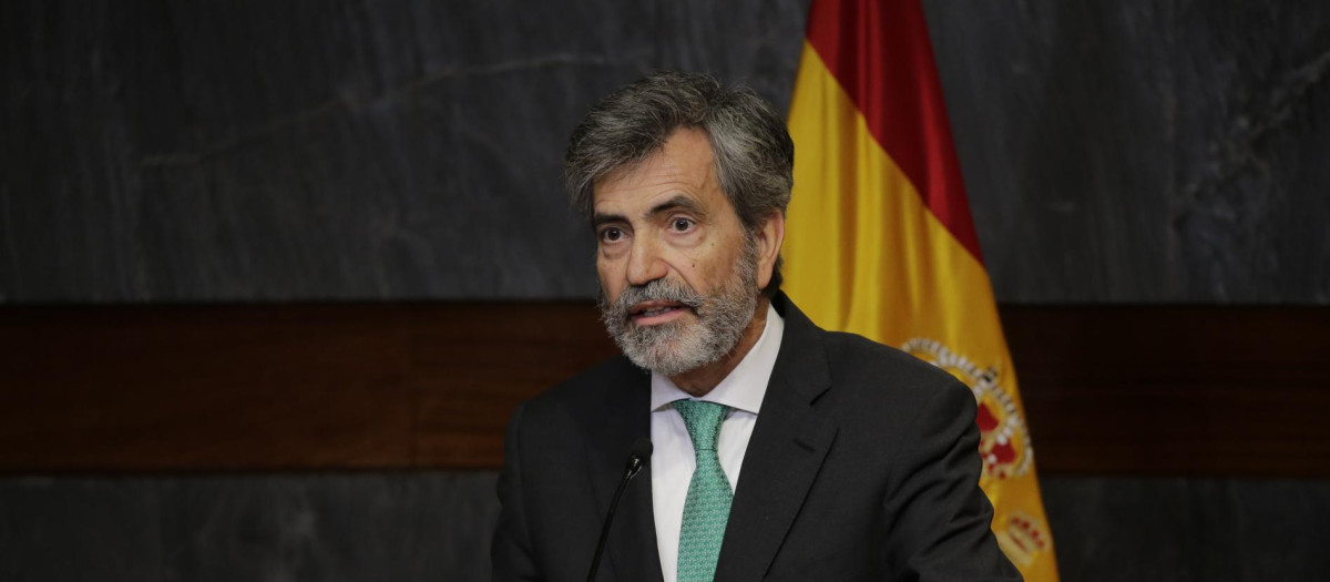 Carlos Lesmes, presidente del CGPJ y del Tribunal Supremo