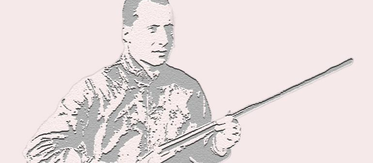 Ilustración de un cazador