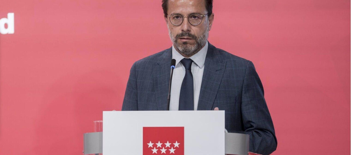 El consejero de Economía, Hacienda y Empleo del Gobierno regional, Javier Fernández-Lasquetty