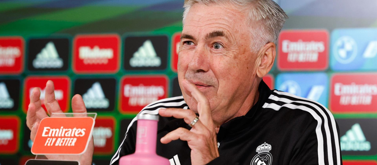 Ancelotti no está preocupado por la situación de Benzema