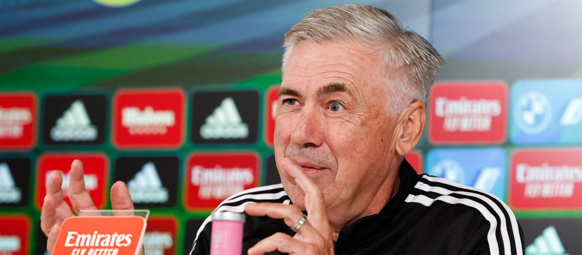 Ancelotti no está preocupado por la situación de Benzema