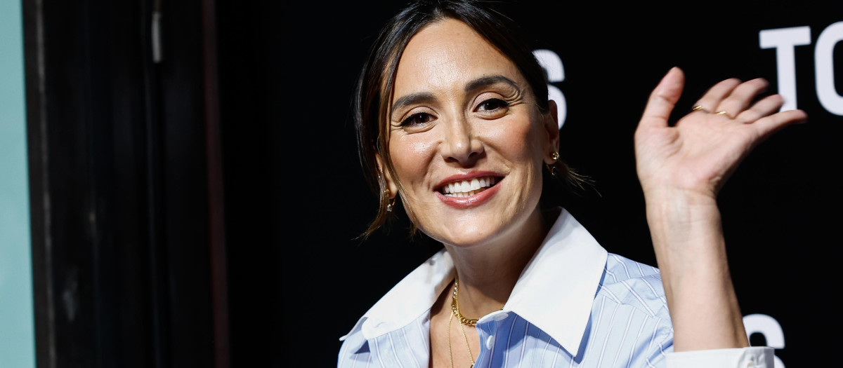 Tamara Falco at photocall for Tous event in Madrid, 14/09/2022