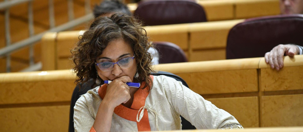 La ministra de Hacienda, María Jesús Montero.