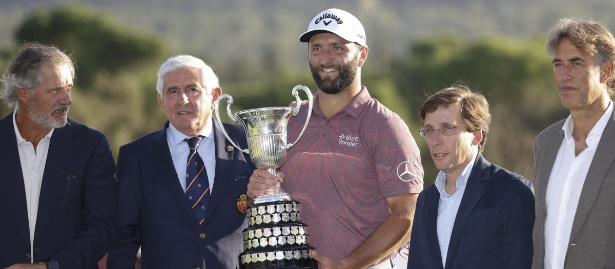 Jon Rahm ha ganado su tercer Abierto de España de golf