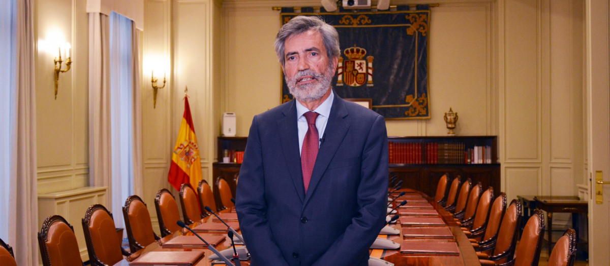 Carlos Lesmes dimite como presidente del CGPJ y del Tribunal Supremo sin renovar el Constitucional