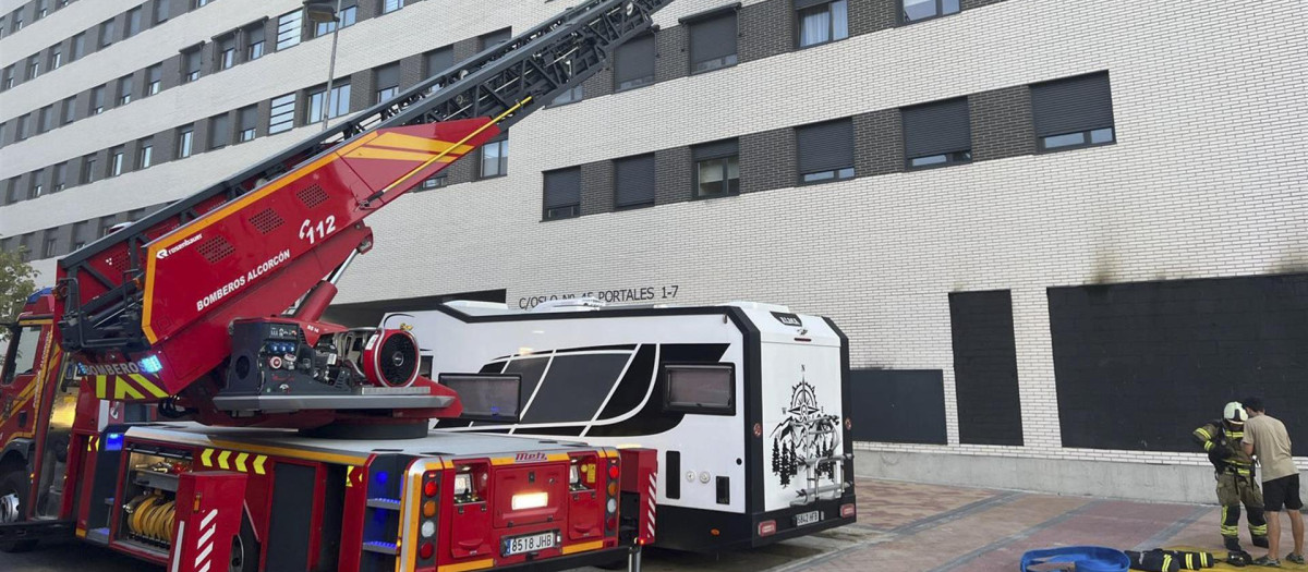 Dos menores han muerto en una explosión en Alcorcón (Madrid)