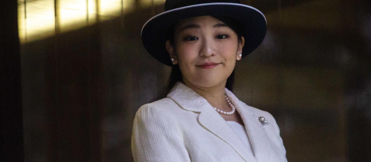 Princess of Japan Mako of Akishino visits the country Brazil in Sao Paulo,