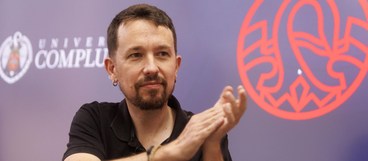 El exlíder de Podemos, Pablo Iglesias