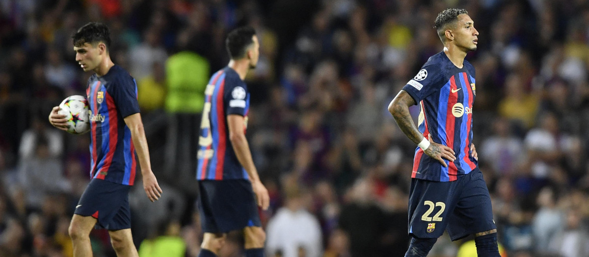 El Barcelona, prácticamente eliminado de la Champions League