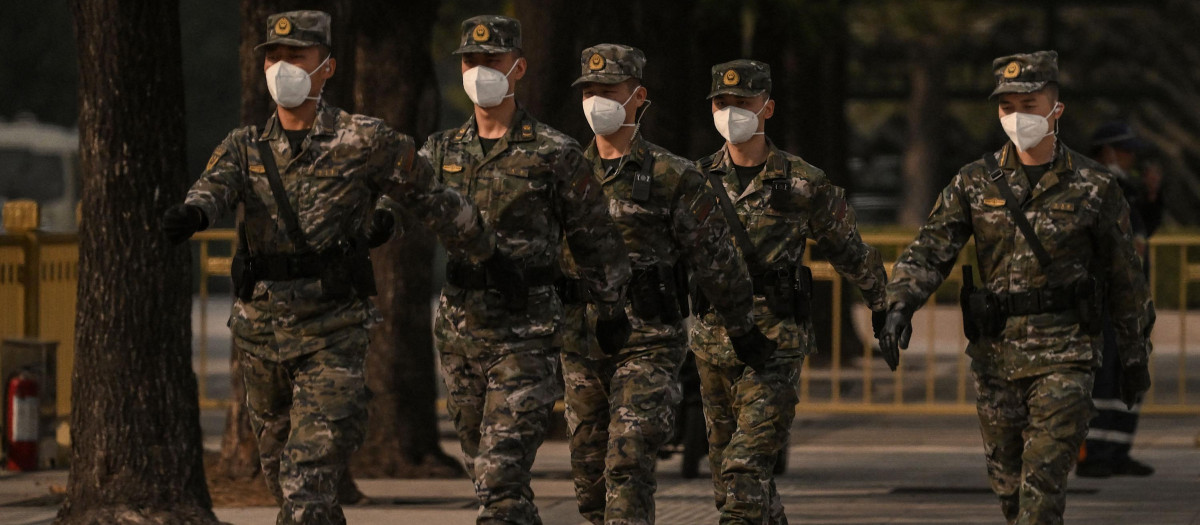 Militares chinos