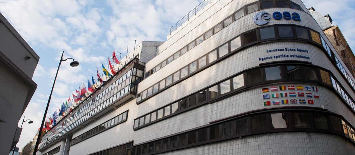Sede de la ESA en París.