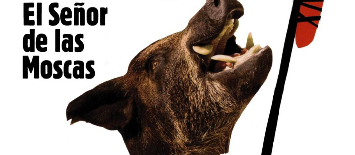 Portada de «El señor de las moscas» de William Goldwing